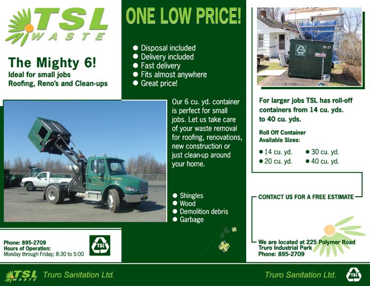 Truro Sanitation Brochure